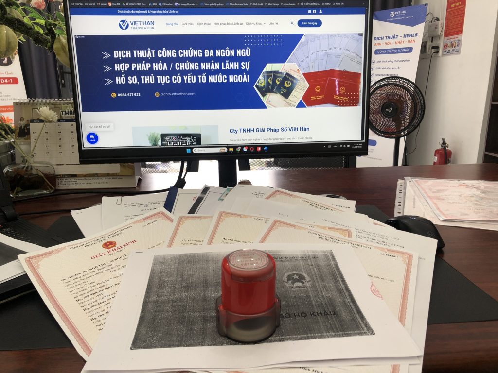 dich cong chung tieng han