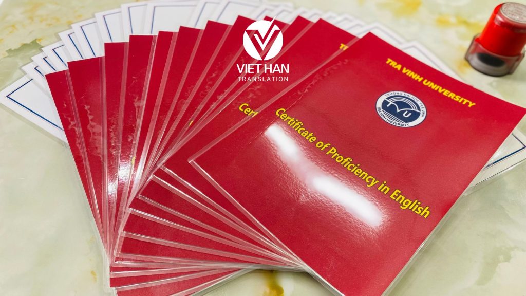 Dịch thuật công chứng tiếng Anh tại Cần Thơ