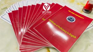 Dịch thuật công chứng tiếng Anh tại Cần Thơ
